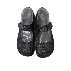 Alegria Women's Multicolored Slip On Casual Mary‎ Janes Flats Size 39
